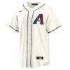 Ketel Marte Arizona Diamondbacks Nike Home Replica Jersey - Cream - Side View