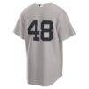 Paul Goldschmidt New York Yankees Nike Road Replica Jersey - Gray - Detail View