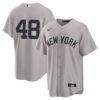 Paul Goldschmidt New York Yankees Nike Road Replica Jersey - Gray - Front View
