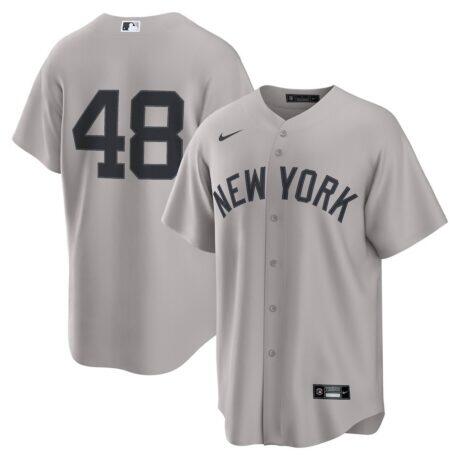 Paul Goldschmidt New York Yankees Nike Road Replica Jersey - Gray - Front View