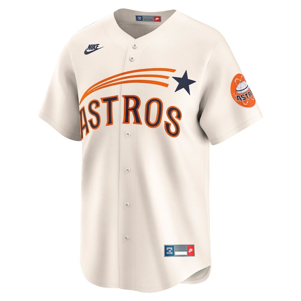 Houston Astros Nike Cooperstown Collection Limited Jersey