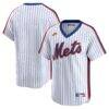 New York Mets Nike Cooperstown Collection Limited Jersey - White - Front View