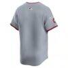 Cleveland Guardians Nike Road Limited Jersey - Gray - Detail View