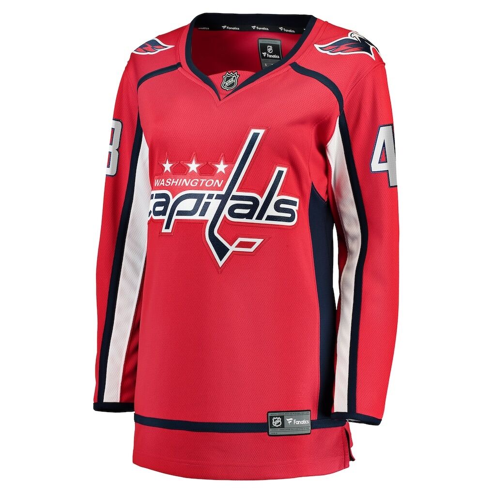 Logan Thompson Washington Capitals Fashion7 Women's Home  Breakaway Jersey