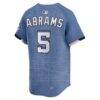 CJ Abrams Washington Nationals Nike 2025 City Connect Limited Jersey - Blue - Detail View