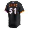 Jung Hoo Lee San Francisco Giants Nike 2025 City Connect Limited Jersey - Black - Detail View
