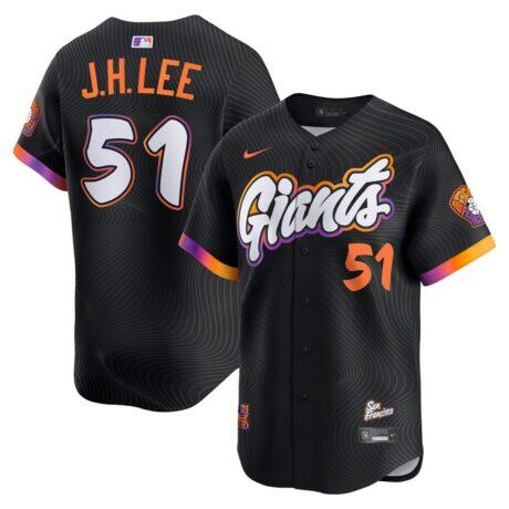 Jung Hoo Lee San Francisco Giants Nike 2025 City Connect Limited Jersey - Black - Front View