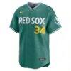David Ortiz Boston Red Sox Nike 2025 City Connect Limited Retired Player Jersey - Green - Side View