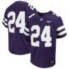 #24 Kansas State Wildcats Nike Youth Untouchable Football Jersey - Purple - Front View