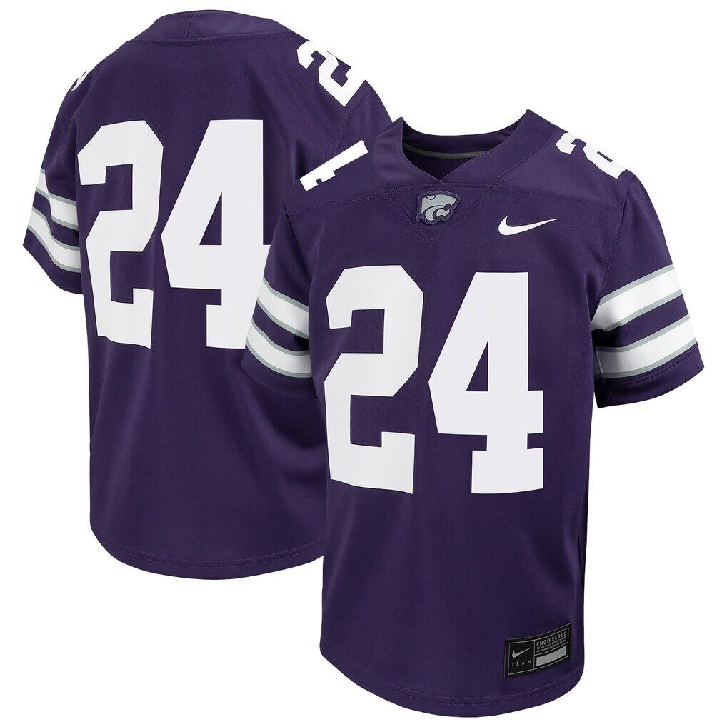 #24 Kansas State Wildcats Nike Youth Untouchable Football Jersey