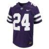 #24 Kansas State Wildcats Nike Youth Untouchable Football Jersey - Purple - Side View