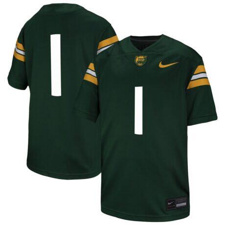 #1 Baylor Bears Nike Youth Untouchable Football Jersey - Green - Front View