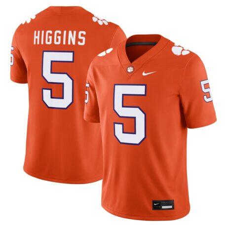 Tee Higgins Clemson Tigers Nike Player Game Jersey - Orange - Front View