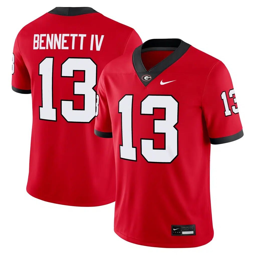 Stetson Bennett Georgia Bulldogs Nike Player Game Jersey