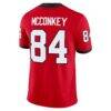 Ladd McConkey Georgia Bulldogs Nike Player Game Jersey - Red - Detail View