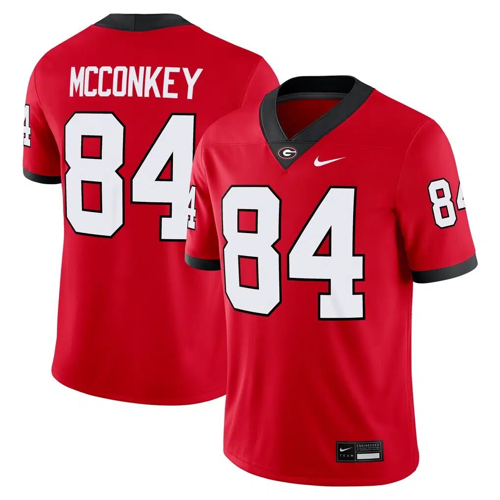 Ladd McConkey Georgia Bulldogs Nike Player Game Jersey