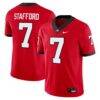 Matthew Stafford Georgia Bulldogs Nike Player Game Jersey - Red - Front View