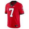Matthew Stafford Georgia Bulldogs Nike Player Game Jersey - Red - Side View