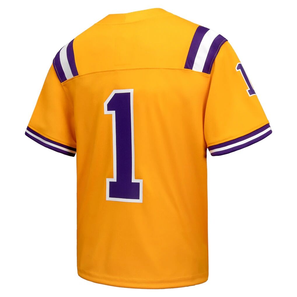 #1 LSU Tigers Nike Youth Alternate Game Jersey