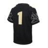 #1 Colorado Buffaloes Nike Preschool Untouchable Football Jersey - Black - Detail View