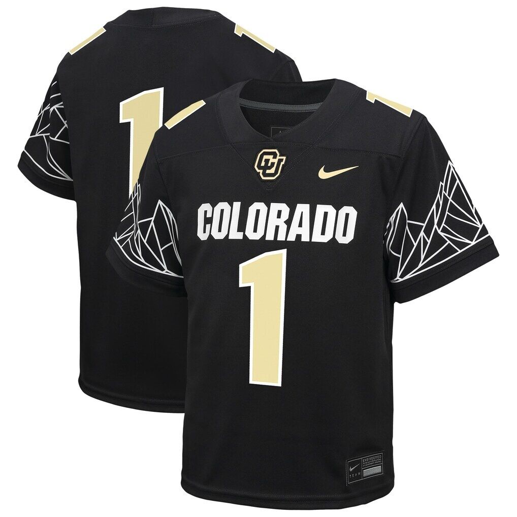 #1 Colorado Buffaloes Nike Preschool Untouchable Football Jersey