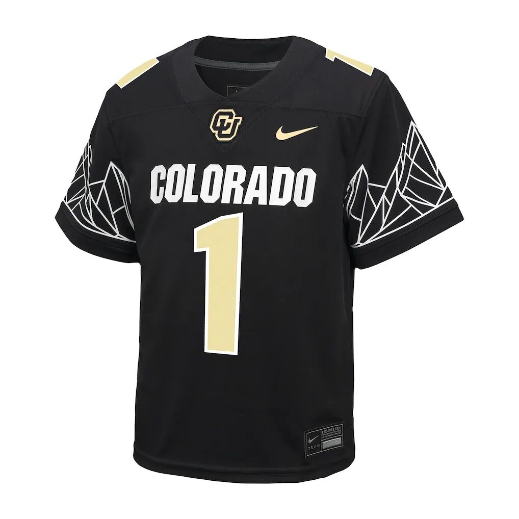 #1 Colorado Buffaloes Nike Preschool Untouchable Football Jersey
