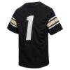 #1 Colorado Buffaloes Nike Preschool Throwback Untouchable Football Jersey - Black - Detail View
