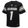 #1 Colorado Buffaloes Nike Toddler Throwback Untouchable Replica Football Jersey - Black - Side View