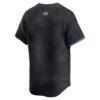 Tampa Bay Rays Nike City Connect Limited Jersey - Black - Detail View