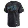 Tampa Bay Rays Nike City Connect Limited Jersey - Black - Side View