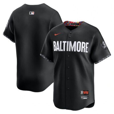 Baltimore Orioles Nike City Connect Limited Jersey - Black - Front View