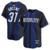 Riley Greene Detroit Tigers Nike City Connect Limited Jersey - Navy - Front View