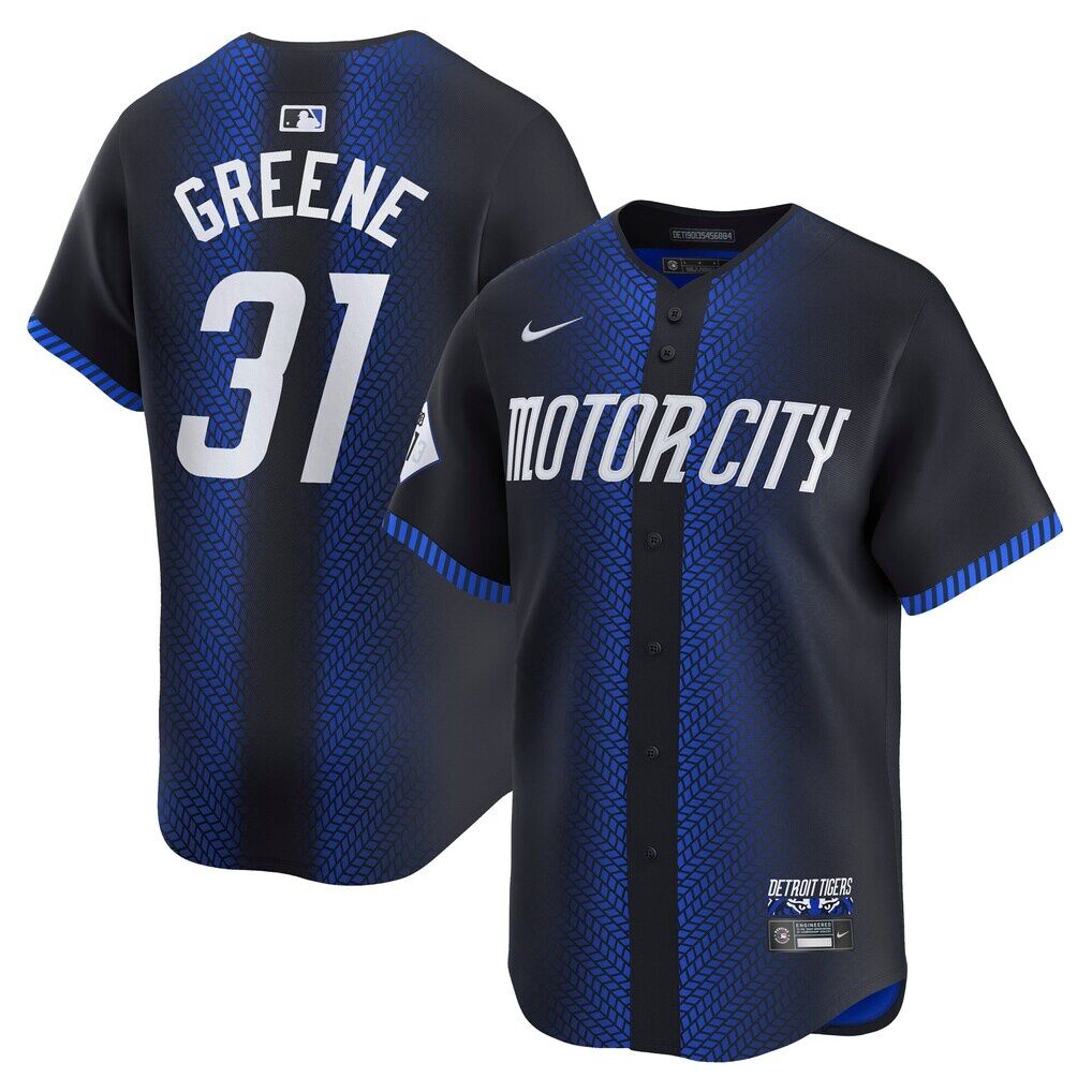 Riley Greene Detroit Tigers Nike City Connect Limited Jersey