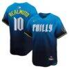 J.T. Realmuto Philadelphia Phillies Nike City Connect Limited Jersey - Navy - Front View
