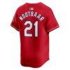 Lars Nootbaar St. Louis Cardinals Nike City Connect Limited Jersey - Red - Detail View