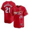Lars Nootbaar St. Louis Cardinals Nike City Connect Limited Jersey - Red - Front View