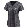 New York Mets Nike Women's City Connect Limited Jersey - Gray - Alt2