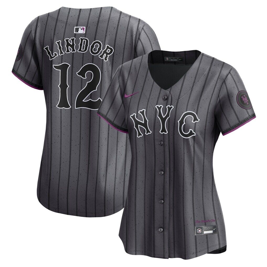 Francisco Lindor New York Mets Nike Women's City Connect Limited Jersey