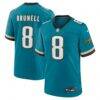 Mark Brunell Jacksonville Jaguars Nike Retired Player Alternate Game Jersey - Teal - Front View