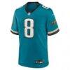 Mark Brunell Jacksonville Jaguars Nike Retired Player Alternate Game Jersey - Teal - Side View
