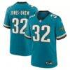 Maurice Jones-Drew Jacksonville Jaguars Nike Retired Player Alternate Game Jersey - Teal - Front View