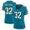 Maurice Jones-Drew Jacksonville Jaguars Nike Women's Prowler Throwback Retired Player Game Jersey - Teal - Front View