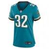 Maurice Jones-Drew Jacksonville Jaguars Nike Women's Prowler Throwback Retired Player Game Jersey - Teal - Side View