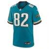 Jimmy Smith Jacksonville Jaguars Nike Retired Player Alternate Game Jersey - Teal - Side View
