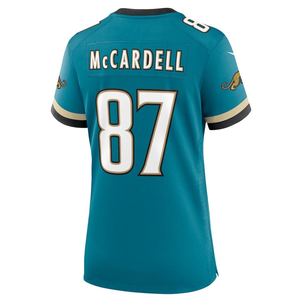 Keenan McCardell Jacksonville Jaguars Nike Women's Prowler Throwback Retired Player Game Jersey