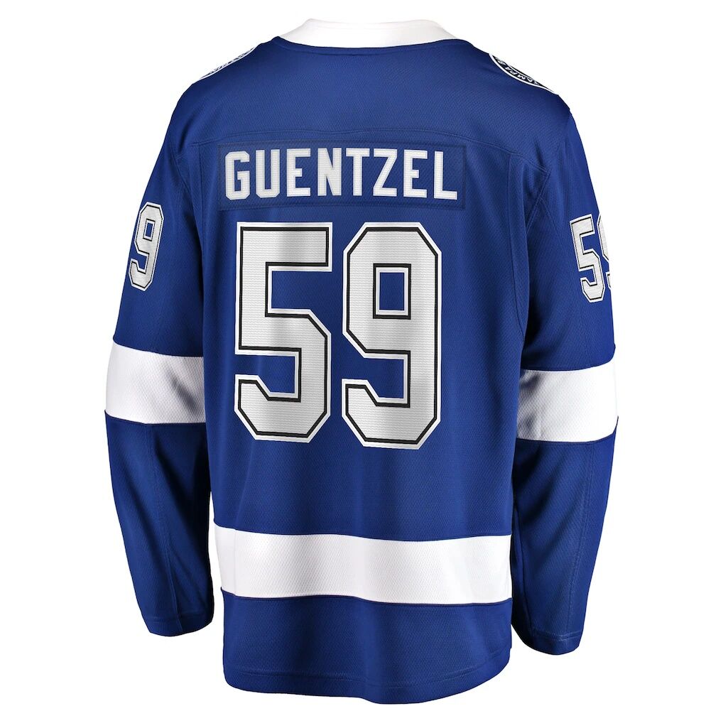 Jake Guentzel Tampa Bay Lightning Fashion7 Home Premier Breakaway Player Jersey