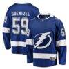 Jake Guentzel Tampa Bay Lightning Fashion7 Home Premier Breakaway Player Jersey - Blue - Front View