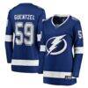 Jake Guentzel Tampa Bay Lightning Fashion7 Women's Home Premier Breakaway Player Jersey Breakaway Jersey - Blue - Front View