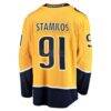 Steven Stamkos Nashville Predators Fashion7 Home Premier Breakaway Player Jersey - Gold - Detail View