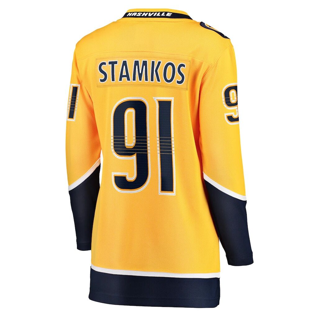 Steven Stamkos Nashville Predators Fashion7 Women's Home Premier Breakaway Player Jersey Breakaway Jersey